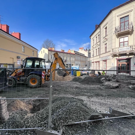 Przebudowa ul. Grunwaldzkiej w Rzeszowie [luty 2024] - fot 26